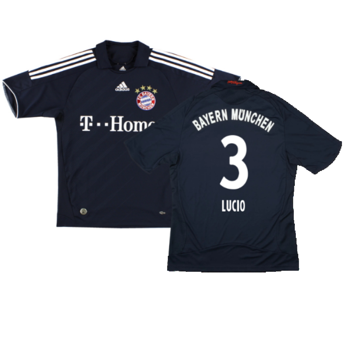 Bayern Munich 2008-09 Away Shirt (Van Bommel #17) (M) (Very Good) (Lucio 3)