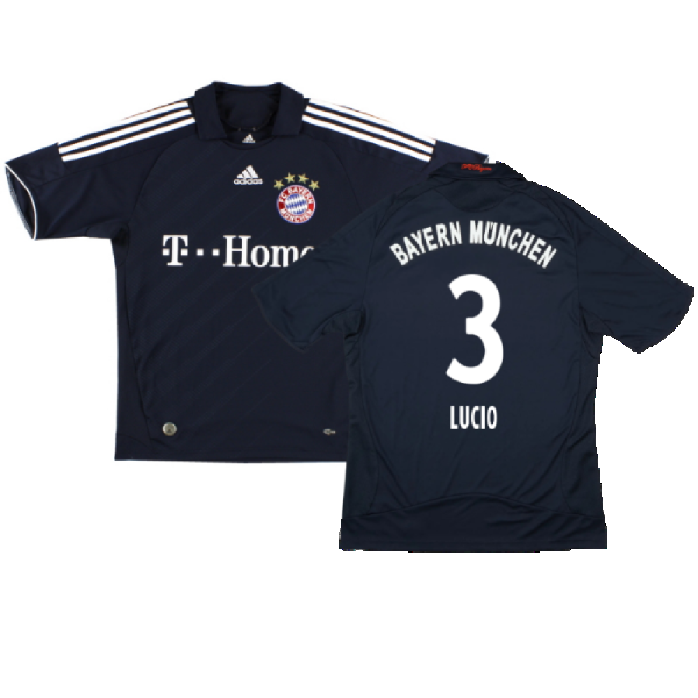 Bayern Munich 2008-10 Away Shirt (M) (Excellent) (Lucio 3)_0