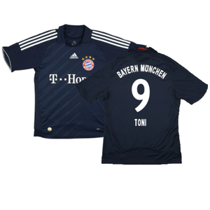 Bayern Munich 2008-10 Away Shirt (M) (Very Good) (Toni 9)_0