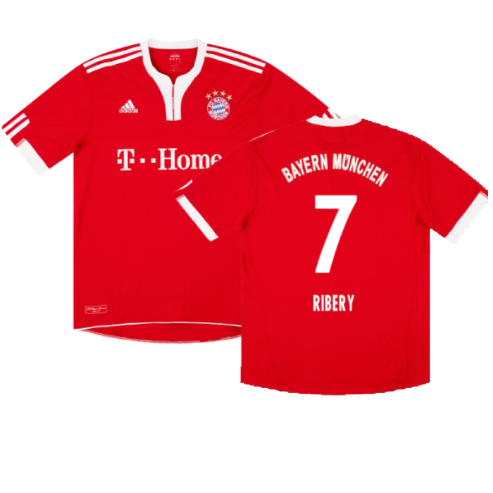 Bayern Munich 2009-10 Home Shirt (XL) (Good) (Ribery 7)