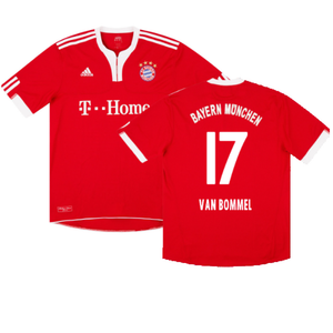 Bayern Munich 2009-10 Home Shirt (Very Good) (Van Bommel 17)_0