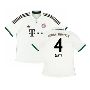 Bayern Munich 2013-14 Away Shirt (L) (Very Good) (Dante 4)_0