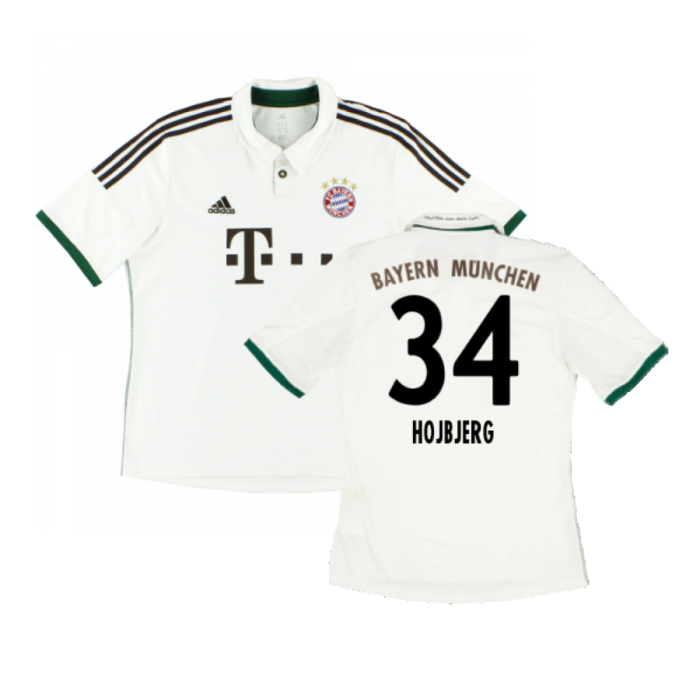 Bayern Munich 2013-14 Away Shirt (S) (Excellent) (Hojbjerg 34)