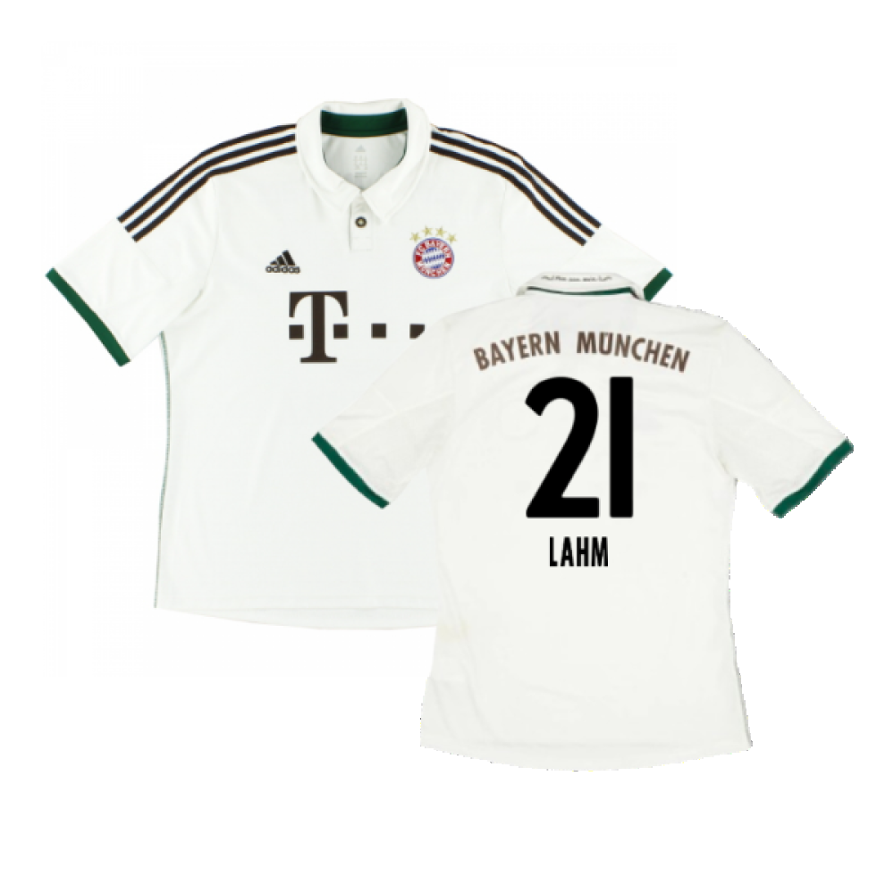 Bayern Munich 2013-14 Away Shirt (L) (Very Good) (Lahm 21)_0