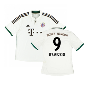 Bayern Munich 2013-14 Away Shirt (L) (Very Good) (Lewandowski 9)_0