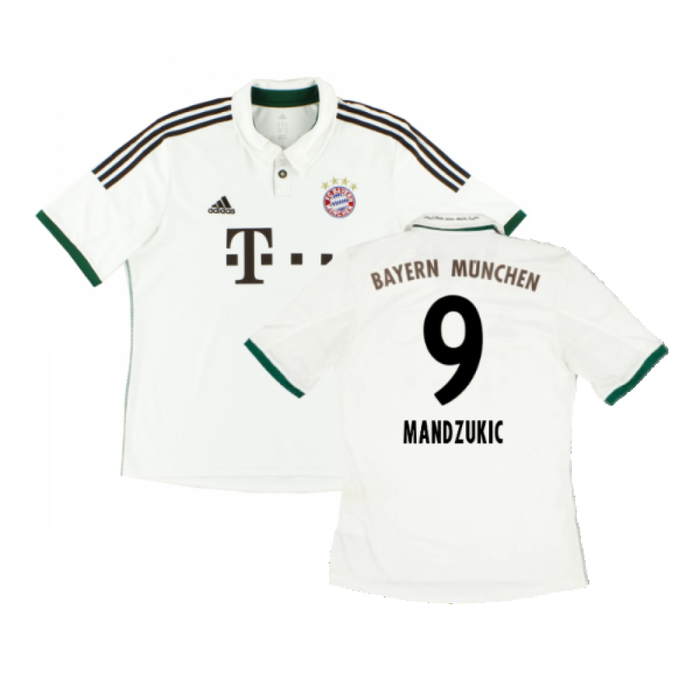 Bayern Munich 2013-14 Away Shirt (XL Boys) (Excellent) (Mandzukic 9)