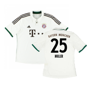 Bayern Munich 2013-14 Away Shirt (XXL) (Good) (Muller 25)_0