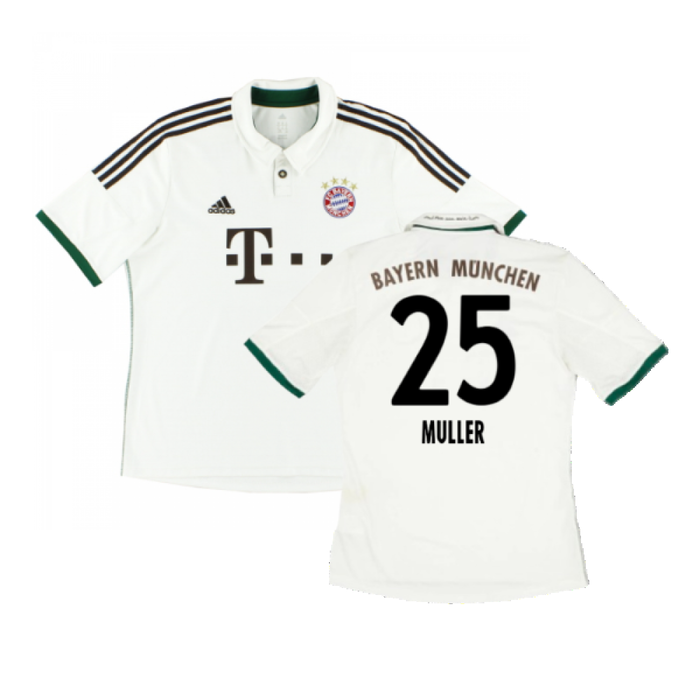 Bayern Munich 2013-14 Away Shirt (Excellent) (Muller 25)