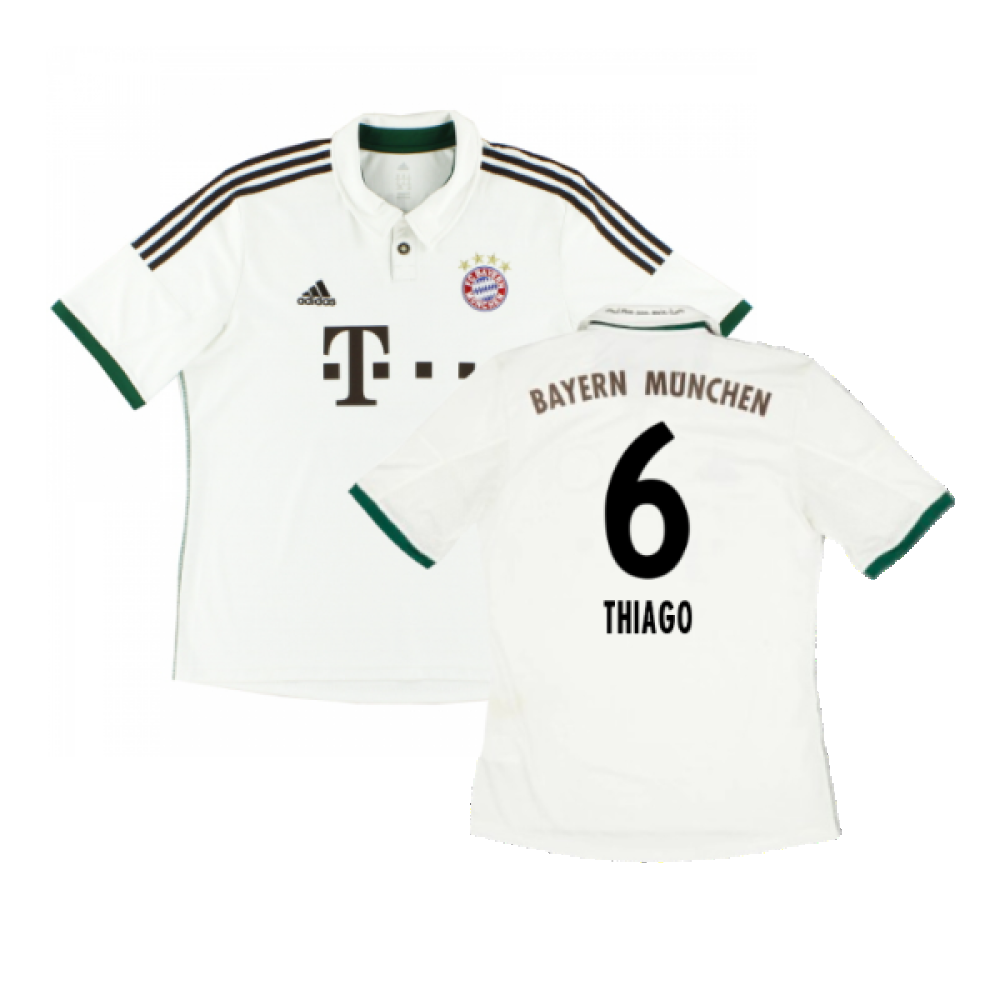 Bayern Munich 2013-14 Away Shirt (Fair) (Thiago 6)_0