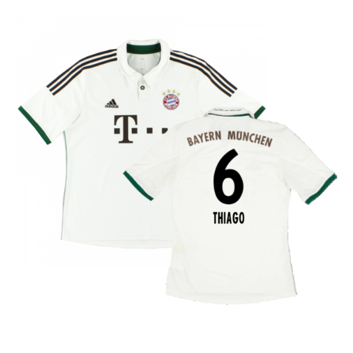 Bayern Munich 2013-14 Away Shirt (Excellent) (Thiago 6)