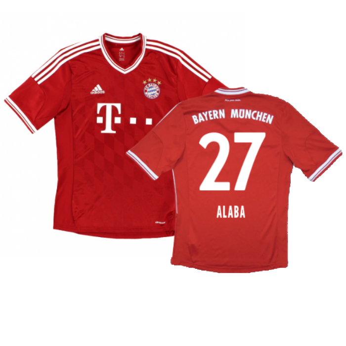 Bayern Munich 2013-14 Home Shirt (Excellent) (Alaba 27)