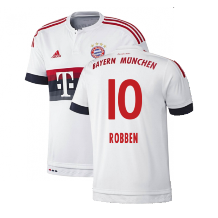 Bayern Munich 2015-16 Away Shirt (2XL) (Good) (Robben 10)