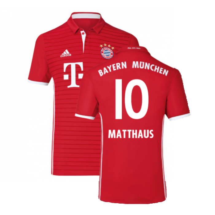 Bayern Munich 2016-17 Home Shirt (Excellent) (Matthaus 10)