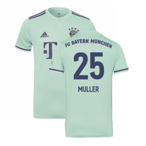 Bayern Munich 2018-19 Away Shirt (Excellent) (Muller 25)_0