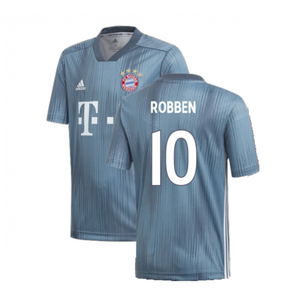 Bayern Munich 2018-19 Third Shirt (XS) (Very Good) (Robben 10)_0