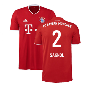 Bayern Munich 2020-21 Home Shirt (L) (Mint) (SAGNOL 2)_0