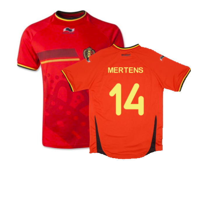 Belgium 2014-2015 Home Shirt (XL) (Excellent) (Mertens 14)