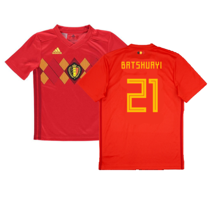 Belgium 2018-19 Home Shirt (XL) (Good) (Batshuayi 21)