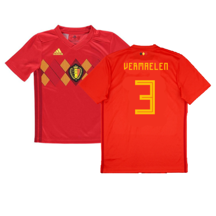 Belgium 2018-19 Home Shirt (XL) (Good) (Vermaelen 3)