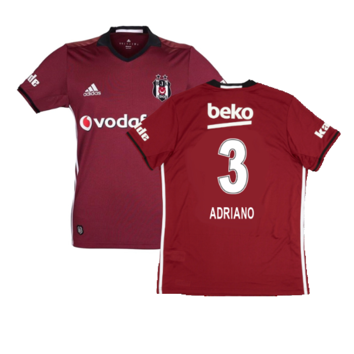 Besiktas 2016-17 Third Shirt (S) (Mint) (Adriano 3)