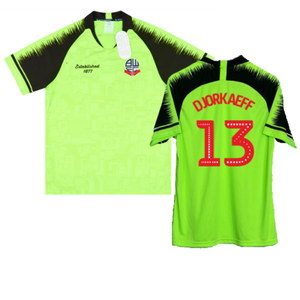 Bolton 2019-20 Away Shirt (M) (Very Good) (Djorkaeff 13)_0