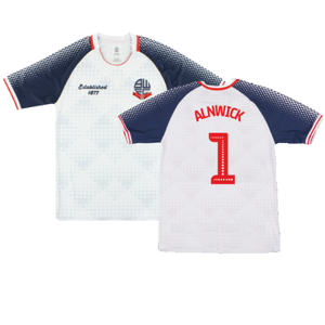 Bolton Wanderers 2019-20 Home Shirt (Sponsorless) (M) (Mint) (Alnwick 1)_0