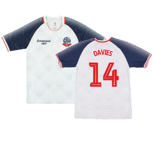 Bolton Wanderers 2019-20 Home Shirt (Sponsorless) (XXL) (Mint) (Davies 14)_0