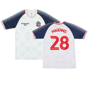 Bolton Wanderers 2019-20 Home Shirt (Sponsorless) (XXL) (Mint) (Magennis 28)_0