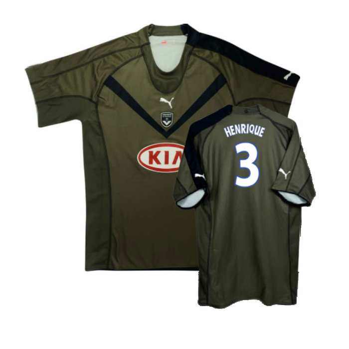 Bordeaux 2006-07 Third Shirt (Very Good) (Henrique 3)