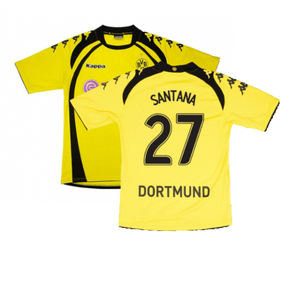 Borussia Dortmund 2009-10 Home Shirt (Very Good) (Santana 27)_0