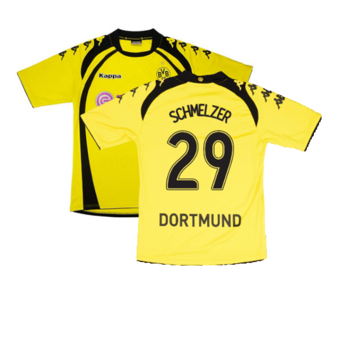 Borussia Dortmund 2009-10 Home Shirt (Very Good) (Schmelzer 29)