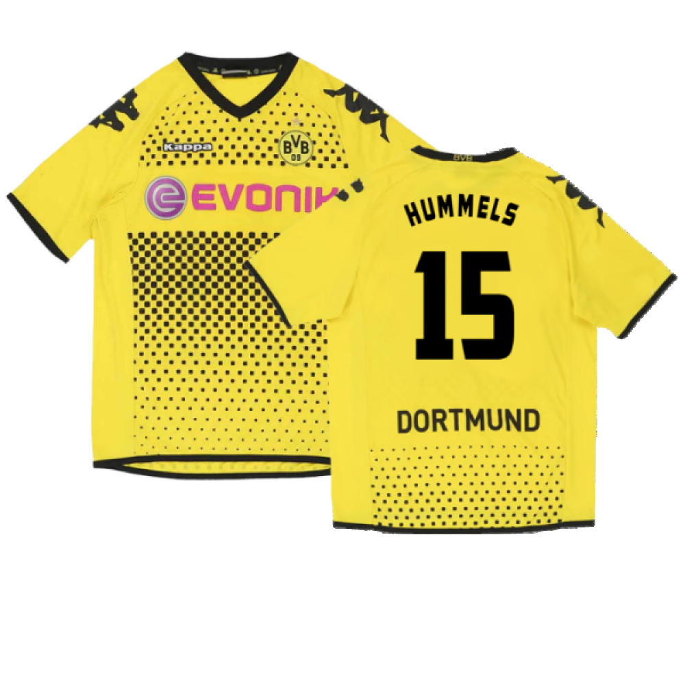 Borussia Dortmund 2011-12 Home Shirt (L) (Very Good) (Hummels 15)_0