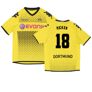 Borussia Dortmund 2011-12 Home Shirt (L) (Very Good) (Ricken 18)_0