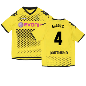 Borussia Dortmund 2011-12 Home Shirt (L) (Very Good) (Subotic 4)_0