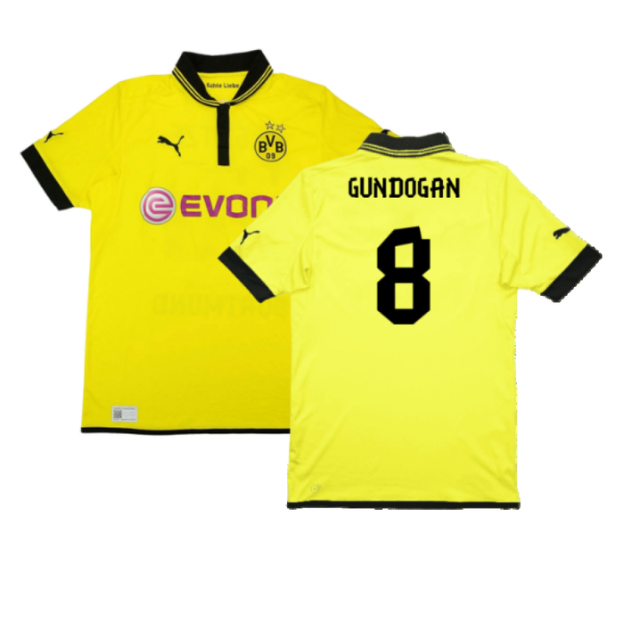 Borussia Dortmund 2012-13 Home Shirt (Very Good) (Gundogan 8)