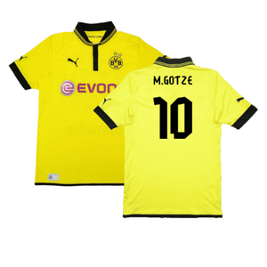 Borussia Dortmund 2012-13 Home Shirt (Very Good) (M.Gotze 10)_0