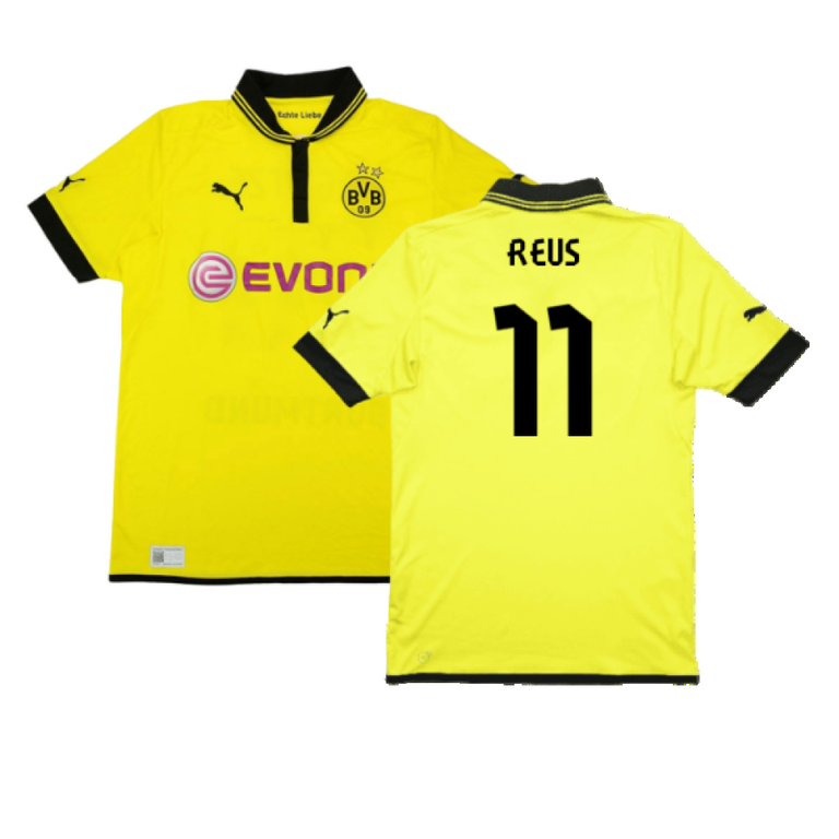 2012-13 Borussia Dortmund Maillot Domicile ML - 7/10 - (XL Garçons