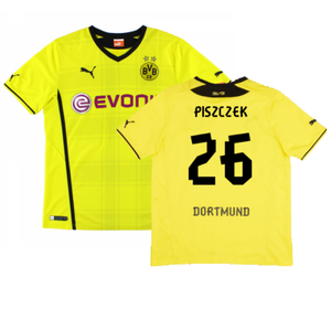 Borussia Dortmund 2013-14 Home Shirt (Very Good) (Piszczek 26)_0