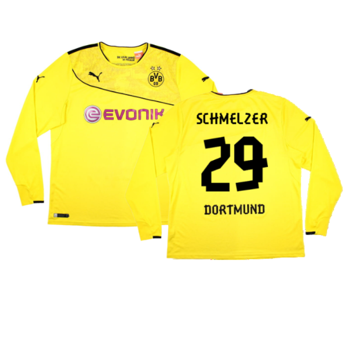 Borussia Dortmund 2013-14 Special Winter Edition Long Sleeve Home Shirt (2XL) (Very Good) (Schmelzer