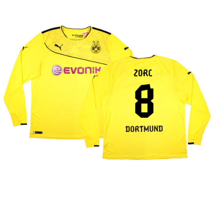 Borussia Dortmund 2013-14 Special Winter Edition Long Sleeve Home Shirt (2XL) (Very Good) (Zorc 8)