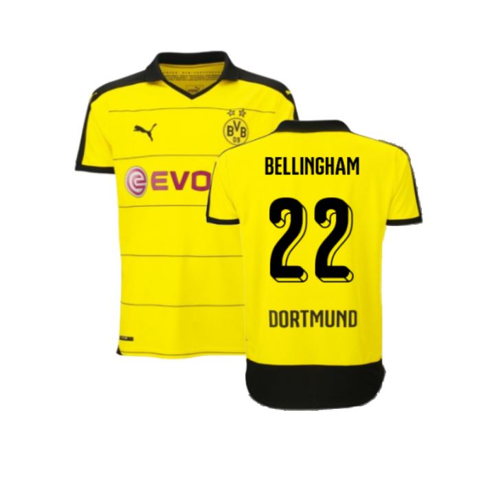 Borussia Dortmund 2015-16 Home Shirt (Excellent) (Bellingham 22)