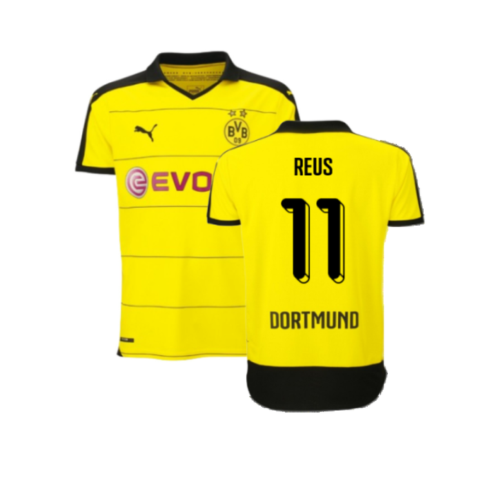 Borussia Dortmund 2015-16 Home Shirt (Very Good) (Reus 11)