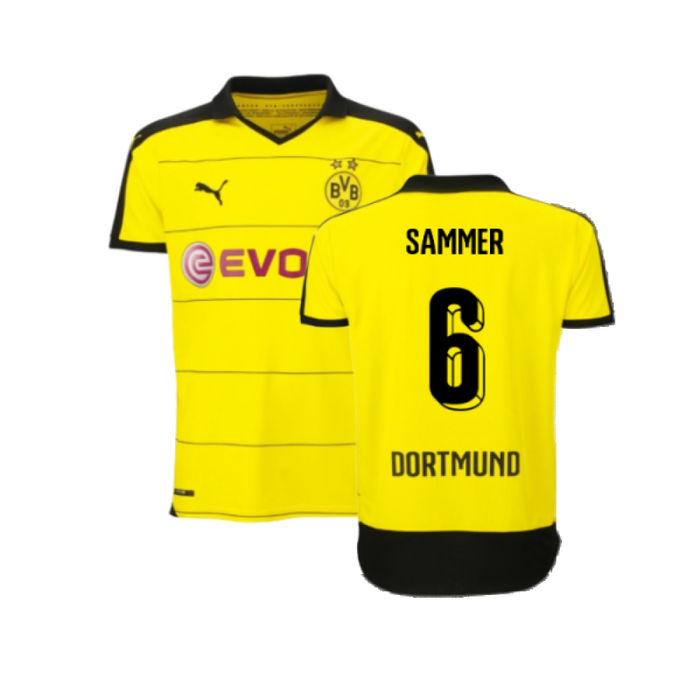 Borussia Dortmund 2015-16 Home Shirt (Excellent) (Sammer 6)