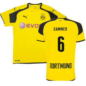 Borussia Dortmund 2016-17 Champions League Home Shirt (Excellent) (Sammer 6)_0