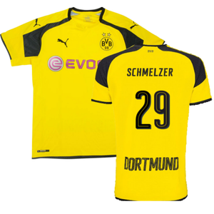 Borussia Dortmund 2016-17 Champions League Home Shirt (Mint) (Schmelzer 29)_0