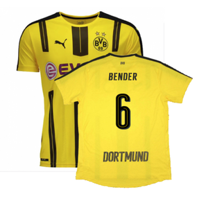 Borussia Dortmund 2016-17 Home Shirt (S) (Excellent) (Bender 6)_0