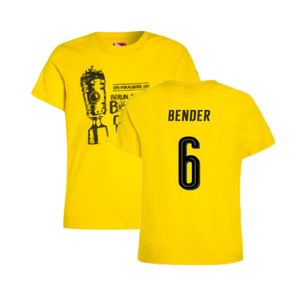 Borussia Dortmund 2016-17 Puma German Cup T Shirt (L) (Bender 6) (BNWT)_0