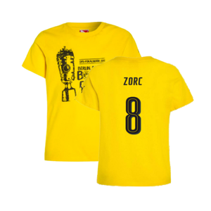 Borussia Dortmund 2016-17 Puma German Cup T Shirt (L) (Zorc 8) (BNWT)_0