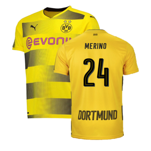 Borussia Dortmund 2017-18 Home Shirt (L) (Excellent) (Merino 24)_0