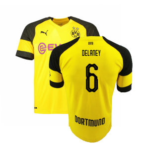 Borussia Dortmund 2018-19 Home Shirt (Excellent) (Delaney 6)_0